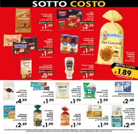 Volantino Spak Supermercati Pagina 7: Tenerelle Morato €1,19, Fette croccanti avena e ceci CUORE €1,99