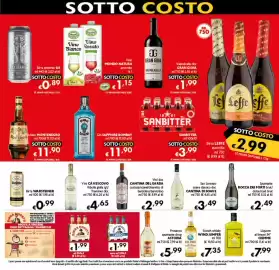Volantino Spak Supermercati Pagina 9: Sanbitter €3,99, Gin Sapphire Bombay €11,90