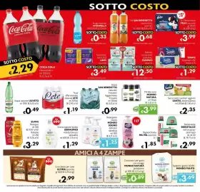Volantino Maxi Supermercati Pagina 10: Coca Cola classica/zero €2,29, Bagnoschiuma MIL MIL assortito €1,85