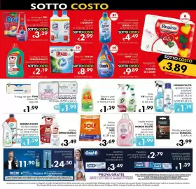 Volantino Maxi Supermercati Pagina 11: Polvere per lavatrice SOLE €3,69, Mondo Pulito Wc disincrostante €1,29