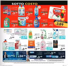 Volantino SuperW Pagina 11: Additivo Omino Bianco €3,49, Polvere per lavatrice SOLE €3,69
