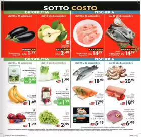 Volantino SuperW Pagina 3: Filetto di trota iridea salmonata €17,99, Gambero Intero decongelato €14,99
