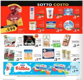 Volantino SuperW Pagina 4: Prosciutto cotto alta qualità Negroni €2,19, Biraghini cubetti Biraghi €5,99