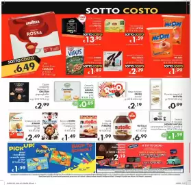 Volantino SuperW Pagina 6: Kinder Colazione Più €2,49, Ringo multipack Pavesi assortiti €2,19