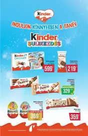 Coop akciós újság hét 39 Oldal 2: Kinder country €219,00, Kinder crispy €359,00