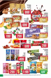 Coop akciós újság hét 39 Oldal 6: Piros mogyorós étcsokoládé €299,00, Milka csokoládé €1.499,00