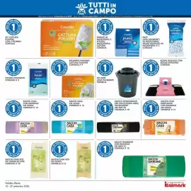 Volantino Italmark Pagina 28: Set mop lava pavimenti Consilia €1,00, Sacchi casa Consilia €1,00
