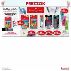 Volantino Italmark Pagina 39: Faber-Castell Grip Finepen €3,99, Matite di grafite Grip 2001 con gommino €1,29