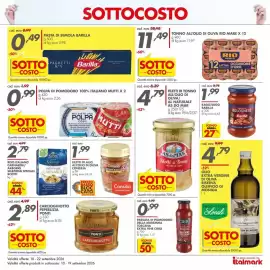 Volantino Italmark Pagina 4: Passata di pomodoro della Maremma Toscana extra fine Cirio €0,99