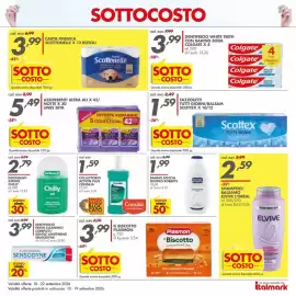 Volantino Italmark Pagina 6: Bagno doccia Neutro Roberts €1,99, Colluttorio Action Plus Consilia €1,59