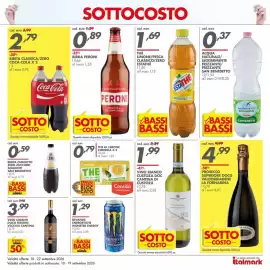 Volantino Italmark Pagina 8: The al limone Consilia €0,79, Bibita chinotto zero zuccheri aggiunti San Benedetto €0,59