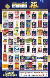 Folheto Roldão Página 3: Leão - cha matte €4,99, Bauducco - biscoito wafer €3,19
