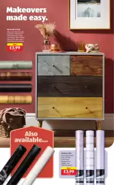 Aldi leaflet Page 10: Window Film €3,99, Decorative Vinyl €3,99