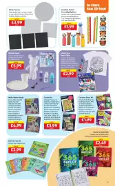 Aldi leaflet Page 15: Marble Bear Marble Figure €5,99, Creative Place Crystal Art €3,99