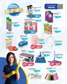 Catálogo Supermercados Savegnago Página 4: Lixeira plástica basculante pia Plasutil Decora €23,80