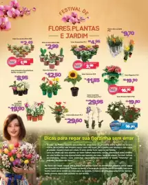 Catálogo Supermercados Savegnago Página 6: Rosas €16,80, Vaso Suculenta Mini P06 €1,99