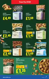 Lidl leaflet week 38 Page 11: Alesto mixed nuts €1,45, Alesto pistachios €1,69