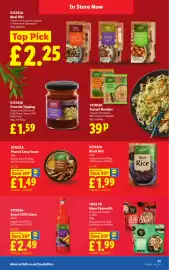Lidl leaflet week 38 Page 13: Yogi Yo Udon Ramen Kit €1,99, Vitasia Peanut Satay Sauce €1,49