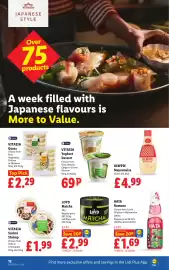 Lidl leaflet week 38 Page 14: Hata ramune €1,69, Loyd Matcha €2,99