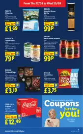 Lidl leaflet week 38 Page 7: Deluxe pasta sauces assorted €0,99, Red Hen Chicken Wings €3,19