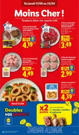 Catalogue Lidl semaine 38 page 11: L'ÉTAL DU VOLAILLER €2,99, L'ÉTAL DU VOLAILLER Sauté de filet de poulet €4,49