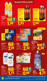 Catalogue Lidl semaine 38 page 14: EL TEQUITO Bière aromatisée tequila €4,34, ORANGINA Jaune €2,41