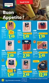 Catalogue Lidl semaine 38 page 18: ITALIAMO Rôti de porc aux herbes €2,49, ITALIAMO Jambon cuit aux herbes €2,49