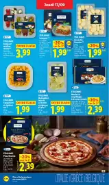 Catalogue Lidl semaine 38 page 20: ITALIAMO Cappelletti au jambon cru €1,99, ITALIAMO Medaglioni €1,99