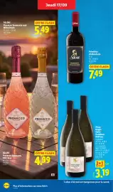 Catalogue Lidl semaine 38 page 26: Pinot Grigio Delle Venezie DOC €3,19, Selone Primitivo di Manduria €7,49