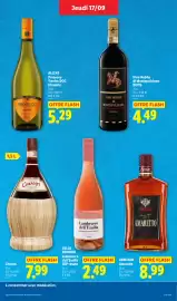 Catalogue Lidl semaine 38 page 27: Chianti €7,99, Armilar Amaretto €8,99