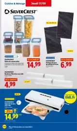 Catalogue Lidl semaine 38 page 38: SILVERCREST Protège-plaques de cuisson en verre €6,99