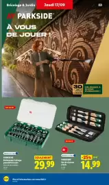 Catalogue Lidl | Du 17/09 au 23/09 Les promos de la semaine page 44
