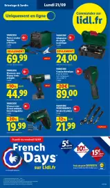 Catalogue Lidl semaine 38 page 53: PARKSIDE Caméra thermique €89,00, PARKSIDE Riveteuse sans fil pour rivets aveugles €44,99