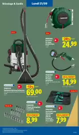 Catalogue Lidl semaine 38 page 55: PARKSIDE Gonfleur de pneus numérique €14,99