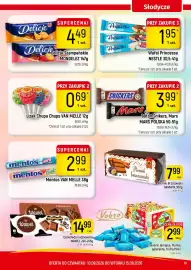 Delikatesy Piotruś Pan gazetka tydzień 37 Strona 13: Lizak Chupa Chups VAN MELLE €0,69, Baton Snickers, Mars €3,99