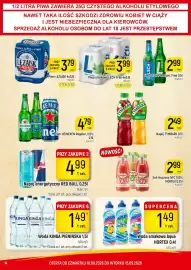 Delikatesy Piotruś Pan gazetka tydzień 37 Strona 14: Piwo HEINEKEN Regular €4,79, Piwo LEŻAISK €3,79