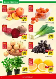 Delikatesy Piotruś Pan gazetka tydzień 37 Strona 2: Brzoskwinia €5,99, Pomidor cherry €4,99