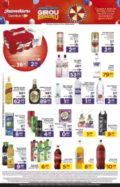 Folheto Carrefour semana 37 Página 5: Amstel - cerveja €3,39, Old parr - whisky escocês €99,90