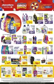 Folheto Carrefour semana 37 Página 7: Bombril - esponja multiúso €4,99, Ajax - limpador desengordurante €10,90