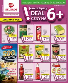 Selgros gazetka Strona 1: Musztarda Sarepska Róleski €2,29, Chipsy Pringles Original €7,32