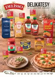 Delisso Delikatesy gazetka Strona 3: Pasztet z drobiem kogucik DROP €2,49, Mąka do Pizzy Pinzanzi €6,99