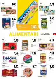 Volantino Carico Cash & Carry Pagina 23: Tonno all'Olio di Oliva €0,77, Tonno in olio extra vergine di oliva bio €3,49