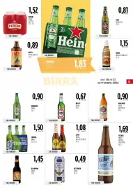 Volantino Carico Cash & Carry Pagina 25: Du Demon birra €1,45, Peroni birra lattina €1,52