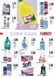 Volantino Carico Cash & Carry Pagina 30: Cif detergente spray €1,30, Soft Detersivo Lavatrice in Polvere Lavanda €3,50