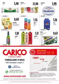 Volantino Carico Cash & Carry Pagina 32: Pepsi Classica €3,16, Philadelphia Original €1,99