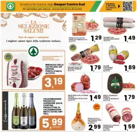 Volantino Interspar Pagina 7: Speck d'Ampezzo Riserva €1,79, Mortadella in cotenna Favola €1,49