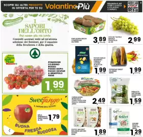 Volantino Interspar Pagina 8: Insalata OrtoRomi Primavera €1,59, Legumi Select €1,29