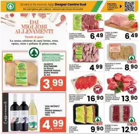 Volantino Interspar Pagina 9: Bocconcini di Scottona €13,90, Scaloppa di suino impanata Despar €8,90