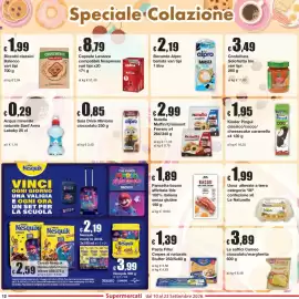Volantino Sì con te Pagina 12: Nutella Muffin/Croissant €2,99, Confettura SoloFrutta bio €3,49