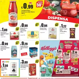 Volantino Sì con te Pagina 14: Farina Gran mugnaio Spadoni €0,99, Cialde Borbone miscela Nobile €9,29